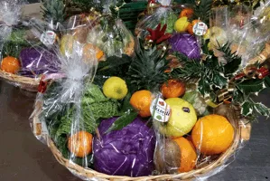cesto frutta e vedura per regali aziendali - Verona