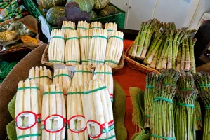 Vendita diretta di asparagi a Verona